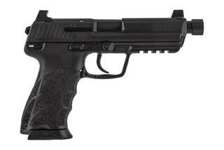 Heckler & Koch HK45 tactical V7 LEM pistol with 10 round capacity features a curved trigger